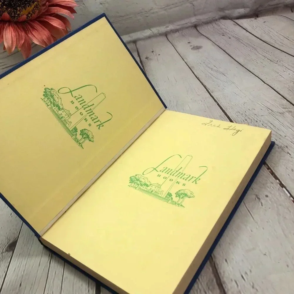 vtg 1950 hardback book California gold rush western americana history decor
